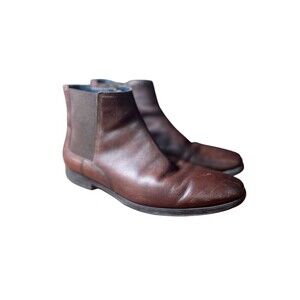 Cole Haan Signature Leather Chelsea Boots Mens Size 7.5M Brown C23012 Pull On